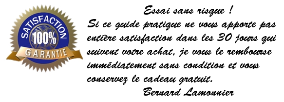 Votre Garantie satisfait Ou Rembours�