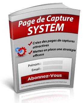 Page de Capture System - Droit de Label Priv